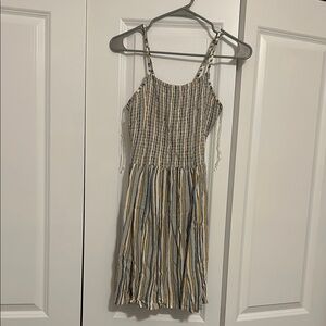 Striped Multicolor Women's Dress